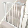 thumbnail image 6 of SUSWIM 4 Pack Baby Gate Wall Protector Protect Walls from Pet Gates & Dog Gates - No Safety Hazard on Spindles - for Child Pressure Mounted Baby Gate for Stairs Cup Guard - White, 6 of 6