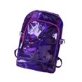 thumbnail image 4 of Mochila de PVC, bolsa de almacenamiento, gran capacidad, regalo práctico, mochila escolar portátil, mochila para acampar, trabajar, senderismo al aire Púrpura, 4 of 8