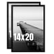 thumbnail image 1 of Marco de fotos LaVie Home, 14 x 20 cm, negro, paquete de 2, 1 of 7