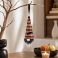 thumbnail image 3 of Halloween Decorations Illuminated Gnome Pendant, 7.9 in Handcrafted Faceless Doll Ornament with Lights for Shop Window and Holiday Party Decor Displays and Events, 3 of 7
