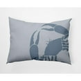 thumbnail image 2 of E by Design Crab Dip Nautical Indoor/Outdoor Lumbar Throw Pillow, 2 of 4