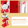 thumbnail image 4 of OULII 1 Ensemble Jouet de Baseball Automatique Entraînement de Baseball en Blanc pour Usage Intérieur, 4 of 8