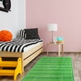 thumbnail image 4 of Sussex Home Low Pile Kids Rug for Playroom - Ultra-Thin Non-Slip Kids Soccer Ball Area Rug - Washable Cotton Educational Rug for Kids Room - 59 x 39.5 Inches, 4 of 9