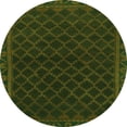 thumbnail image 1 of Ahgly Company Indoor Round Persian Green Traditional Area Rugs, 6' Round, 1 of 1