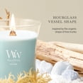 thumbnail image 4 of WoodWick Sea Spray Medium Hourglass Candle, 4 of 8