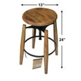 thumbnail image 2 of Lr Home Adjustable Height Indoor Stool, Natural, 2 of 3