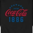 thumbnail image 3 of Coca-Cola - Star Circle - Men's Crew Neck Fleece Pullover, 3 of 5