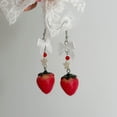 thumbnail image 6 of Osdhezcn Fruit Themed Earrings Bowknot Strawberry Dangle Ear Rings Unique Ear Accessories, 6 of 11