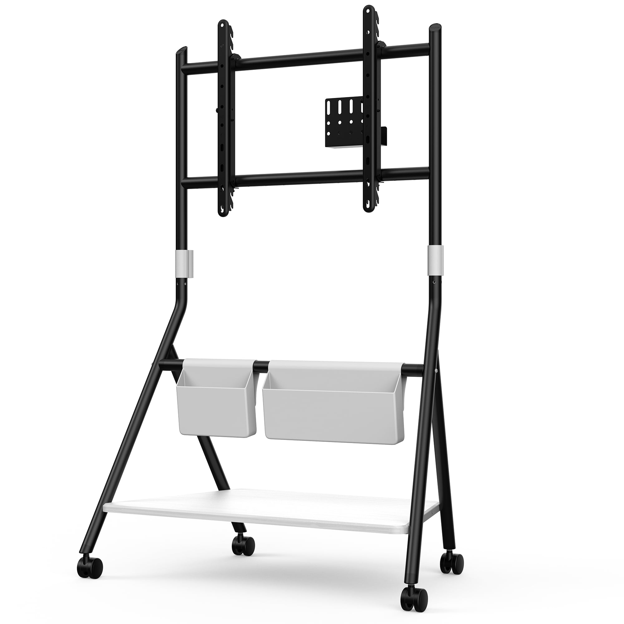 FITUEYES Mobile TV Stand for 55-78 Inch TV Roling Floor TV Cart