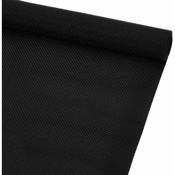 14CT Plastic Stitch Fabric 39.3x11.8 Inch Black Stitch Vinyl Aida Cloth for Craft Embroidery Handmade Needlework DIY Handicrafts 1mm Thick diy