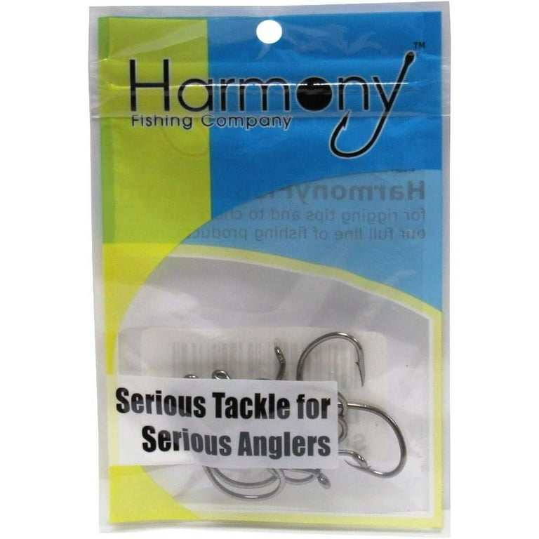 Harmony Fishing - Razor Series Dropshot Fishing Hooks Select Size &  Quantity Size 3/0 10 Pack