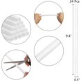 thumbnail image 3 of ZEAYEA 24 Pieces Cake Dowel Rods with 8 Pieces Cake Separator Plates for 4, 6, 8, 10 Inch 4 Tiered Cakes, Plastic Cake Sticks Support Rods and Cake Boards for Cake Construction and Stacking, 3 of 6