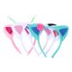 thumbnail image 4 of KAKOWELY 5 diademas con orejas de animal: aros brillantes para el pelo para niñas, lindas orejas de gato, accesorios para disfraz de cosplay, fiestas de cumpleaños y Halloween., 4 of 5