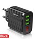 thumbnail image 2 of Cargador USB con pantalla digital 3 para Smartphone Tablet Adaptador de cargador de pared USB 3A Tmvgtek Para estrenar, 2 of 8