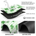 thumbnail image 5 of Dish Drying Mats Diatomaceous Earth Super Absorbent Non-slip Rubber Sole 23.6x19.7in Cute Four-leaf Clover, 5 of 11