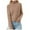 Gold, variant on Lightweight Sweaters for Women Casual Loose Fit Turtleneck Solid Color Long Sleeve Soft Basic Pullover Tops Comfy Stretch Fall Clothes Gold M
