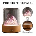 thumbnail image 2 of Luz De Noche Mountain Bedside Light Ornaments 300mAh Luz de escritorio para dormitorio (rosa), 2 of 9