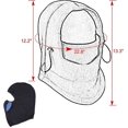 thumbnail image 4 of Máscara facial, malla transpirable azul, multiusos, resistente al viento, para motocicleta, ciclismo, pasamontañas táctico, capucha, calentador de cuello, apto para cascos para adultos, mujeres y homb, 4 of 5