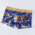 thumbnail image 3 of Men Boxer Briefs Underwear Dragon pattern Loose Fit Comfortable Breathable, 3 of 8