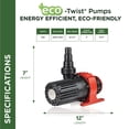 thumbnail image 3 of Alpine Corp PXX5300C 33 Pi. Pompe Eco Twist avec Cordon de Commande, 3 of 5