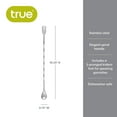 thumbnail image 4 of True Trident Stainless Steel Cocktail Spoon, Home Bar Accessories, Set of 1, 4 of 6