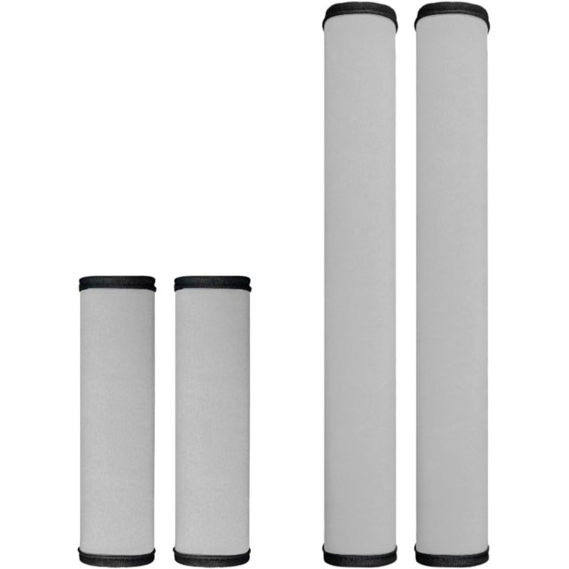 Hinthetall Refrigerator Microwave Handle Covers Set of 4, Space Silver Cover Washable Handles Cover Kitchen Decoration Handle Covers for Fridge and Microwave Protect Your Kitchen Appliances