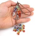 thumbnail image 2 of Tree Of Life Mirror Accessories, 7 Chakra Crystals, 2 of 5