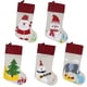 thumbnail image 4 of Medias navideñas de 18 pulgadas, puños de medias navideñas para árbol de Navidad, chimenea navideña, decoración familiar, regalos, 4 of 5