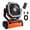 Orange, variant on Outdoor Hanging Fan Light 2 In 1 Device Adjustable Brightness Portable