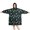 Alien Head and UFO Deep Black Pattern, variant on Wearable Blanket Hoodie,Alien Head and UFO Deep Black Pattern Oversized Sherpa Blanket Hoodie with Super Pockets,Super Warm Fuzzy Pullover for Women & Men