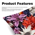 thumbnail image 2 of Ink Plants Chair Pillow Covers Set with Unique Patterns for Bed and Throw Pillows - Sizes 16x16, 18x18, 20x20 Inches for Various Occasions - Set of 2 Items, 2 of 6