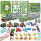 thumbnail image 2 of Calendario de Adviento de Navidad Nuevo libro de dinosaurios Caja sorpresa Coche de juguete Tyrannosaurus Tubo telescópico Triceratops Caja sorpresa de juguete de dinosaurio, 2 of 5
