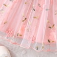 thumbnail image 7 of SGMVNU Toddler Baby Girls Tutu Dress Ruffle Sleeve Flower Girl Dress Cute Summer Casual Sun Dresses for Birthday Party, Red, 18-24 Months, 7 of 7