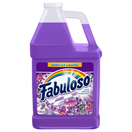 Fabuloso All Purpose Cleaner, Lavender, 128 Fl Oz (Best Natural All Purpose Cleaner)
