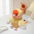 thumbnail image 1 of Marioneta de mano de loro de peluche, muñeco de loro realista, muñeco de peluche de pájaro, animal de peluche para contar historias, juego de Amarillo, 1 of 9