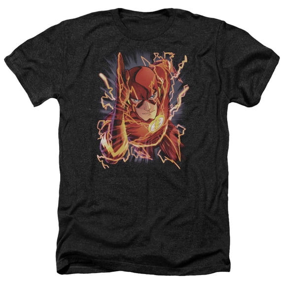Jla - Flash #1 - Heather Short Sleeve Shirt - Small