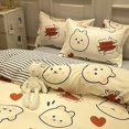 thumbnail image 3 of JUEGO DE CAMA Colores Prepy Ecológicos y Brillantes Vívidos de Alta Densidad Poliéster Fibra Camas Llenas para Dormitorios Hotel Hotel, 3 of 5