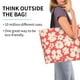 thumbnail image 2 of Disketp Beige Flowers Bolsa Tote Estampada para Mujer, Bolso de Hombro y de Mano para Compras y Viajes, 2 of 8
