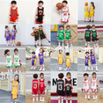 thumbnail image 4 of Maillot de Basket Sans Manches pour Jeunes, Gilet en Maille, Haut et Short d'Uniforme, Tenue d'Été-Week, 4 of 4