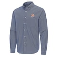 thumbnail image 2 of Men's Antigua Navy Houston Astros Porter Woven Long Sleeve Button-Down Shirt, 2 of 3