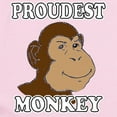 thumbnail image 2 of CafePress - Proudest Monkey Infant Bodysuit - Baby Light Bodysuit, Size Newborn - 24 Months, 2 of 4