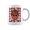 Black, variant on Hippie Smiling Face Wearing Beanie Hat Love You Valentine Coffee Mugs