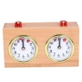 thumbnail image 2 of 2X Temporizador de Ajedrez, Reloj de Ajedrez Internacional Digital Profesional, Temporizador de Ajedrez de Conteo Descendente de Madera, Temporizador de Ajedrez Portátil, 2 of 7