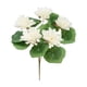 thumbnail image 2 of Arreglo Floral Artificial de Loto - Ramo Decorativo de Nenúfares de Seda para, Blanco MNFD, 2 of 6