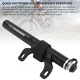thumbnail image 4 of Mini Bike Pump Portable Hand Tire Frame Inflator with Ball Needle Road Mountain Bikes High Pressure 160PSI, 4 of 7