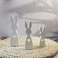 thumbnail image 4 of Yuarrent Paquete de moldes de silicona de Pascua, moldes de fundición de conejo para manualidades, molde de silicona divertido, molde de yeso Kits para hacer velas, 4 of 6