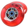 thumbnail image 1 of Replacement Scooter Wheels with Abec 7 Bearings 100mm Red Wheel 2-Pack for Razor, 1 of 5
