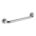 thumbnail image 1 of Barra de seguridad para discapacitados Basics para baño, 16 pulgadas de largo, 1.25 pulgadas de diámetro, acero inoxidable, 1 of 4