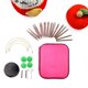 thumbnail image 3 of Desmontar el juego de herramientas de tejer con estuche, agujas de tejer de hilo, herramientas de costura, manualidades DIY, ganchos de ganchillo para Zulema Tejer Agujas De Ganchillo, 3 of 8
