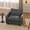 Gray, variant on Asofer 68" Sofa Couch Living Room Small Space with 3 Soft Pillows Large Storage Pocket Linen Upholstered Sturdy Wood Legs Easy Assembly, Yellow